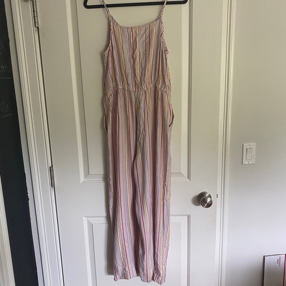 Lou & Grey Striped Tie Waist Jumpsuit - Picture 8 of 8